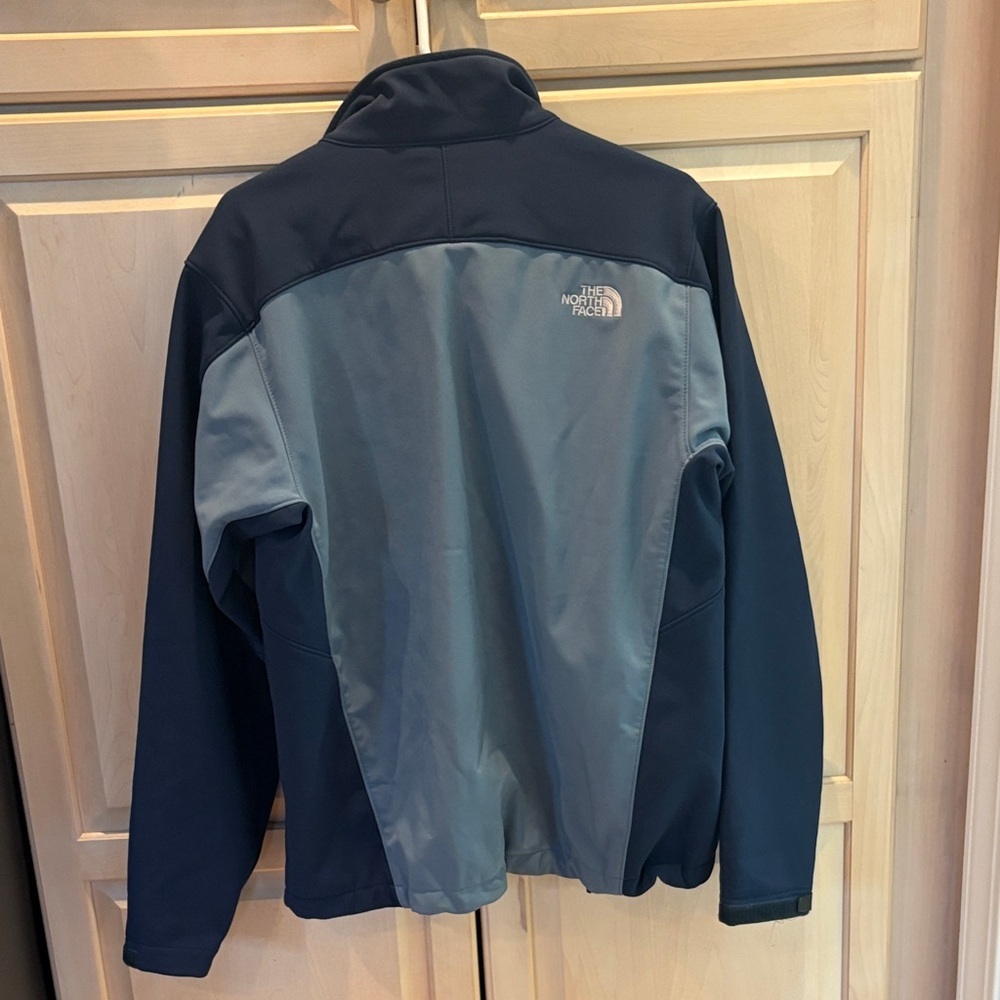 The North Face Men’s Medium Apex Bionic Softshell Jacket Blue Windproof Warm - Picture 5 of 5